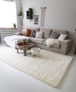 Alfombra pelo largo - Shaggy Royal crema