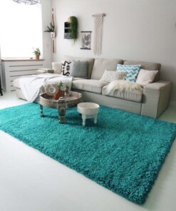 Alfombra pelo largo - Shaggy Royal turquesa
