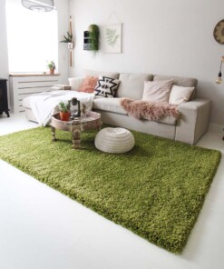 Alfombra pelo largo - Shaggy Royal verde
