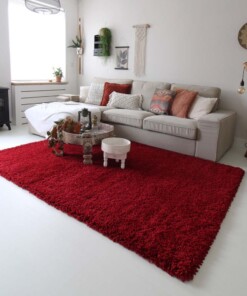 Alfombra pelo largo - Shaggy Royal rojo