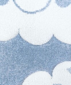 Alfombra infantil nube - Cloud azul - close up materiaal, thumbnail