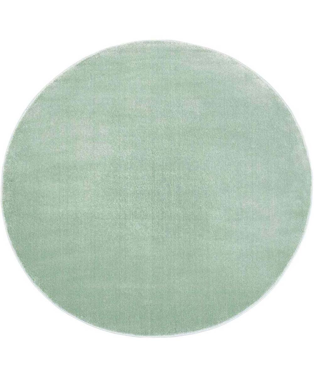 Alfombra redonda de terciopelo Gala - Verde menta - overzicht boven Alfombra redonda de terciopelo Gala - Verde menta - overzicht boven