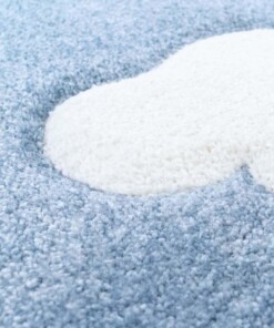 Alfombra infantil nube - Cloud azul - close up materiaal, thumbnail