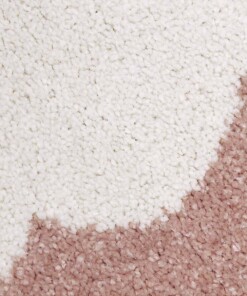 Alfombra para niños Happy Cat - Rosa/Blanca - close up materiaal, thumbnail Alfombra para niños Happy Cat - Rosa/Blanca - close up materiaal, thumbnail