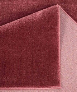 Alfombra cuadrada de terciopelo Gala - Roja - close up vouw, thumbnail Alfombra cuadrada de terciopelo Gala - Roja - close up vouw, thumbnail