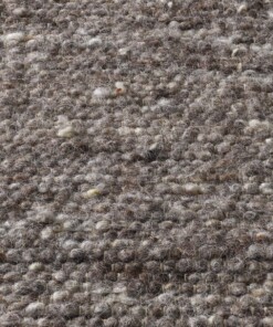 Alfombra de pasillo de lana tejida a mano Oslo - Gris - close up materiaal, thumbnail Alfombra de pasillo de lana tejida a mano Oslo - Gris - close up materiaal, thumbnail