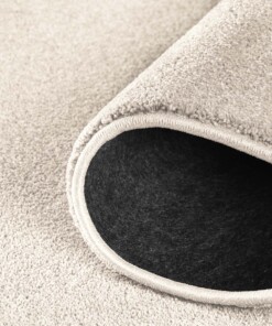 Alfombra de pelo liso Qualis - Crema - close up rol, thumbnail Alfombra de pelo liso Qualis - Crema - close up rol, thumbnail