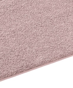 Alfombra de pelo liso Qualis - Rosa - close up zijkant, thumbnail