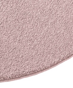 Alfombra redonda de pelo liso Qualis - Rosa - close up zijkant, thumbnail Alfombra redonda de pelo liso Qualis - Rosa - close up zijkant, thumbnail