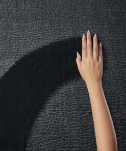 Alfombra suave Loft - Negra (lavable a 30 °C) Alfombra suave Loft - Negra (lavable a 30 °C)