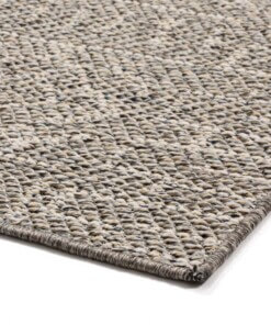 Alfombra de pasillo de exterior Aztec Dreams - Gris Claro - close up hoek, thumbnail Alfombra de pasillo de exterior Aztec Dreams - Gris Claro - close up hoek, thumbnail