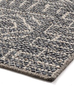 Alfombra de exterior Aztec Dreams - Gris - close up hoek, thumbnail Alfombra de exterior Aztec Dreams - Gris - close up hoek, thumbnail