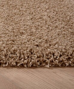Alfombra de pelo largo Shaggy Grand - Beige
