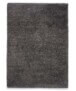 Alfombra de pelo largo Shaggy Grand - Gris oscuro - overzicht boven, thumbnail
