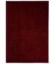 Alfombra de pasillo de pelo liso Fine - Rojo - overzicht boven, thumbnail