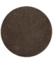 Alfombra redonda de pelo liso Fine - Moca - overzicht boven, thumbnail
