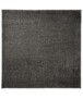 Alfombra cuadrada de pelo liso Fine - Gris - overzicht boven, thumbnail