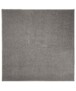 Alfombra cuadrada de pelo liso Fine - Gris claro - overzicht boven, thumbnail