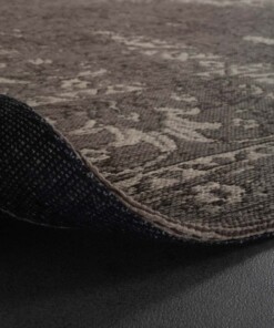 Alfombra vintage - Nomad - Gris - close up, thumbnail