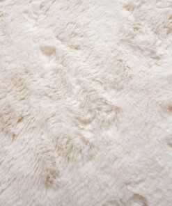 Alfombra suave de pelo largo - Comfy Plus - Blanco