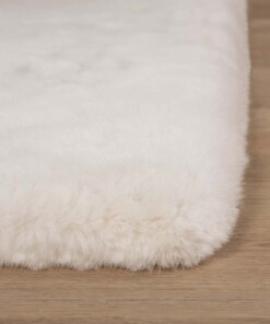 Alfombra suave de pelo largo - Comfy Plus - Blanco