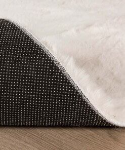 Alfombra suave con corazones - Fluffy Blanco Alfombra suave con corazones - Fluffy Blanco