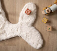 Alfombra suave de ballenas para niños - Fluffy Blanco - overzicht sfeer, thumbnail