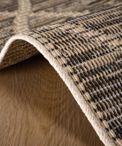 Alfombra de balcón a rombos Sunny - Beige