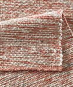 Alfombra de lana - Kaia Rojo/Crema Alfombra de lana - Kaia Rojo/Crema