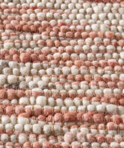 Alfombra de lana - Kaia Rojo/Crema Alfombra de lana - Kaia Rojo/Crema