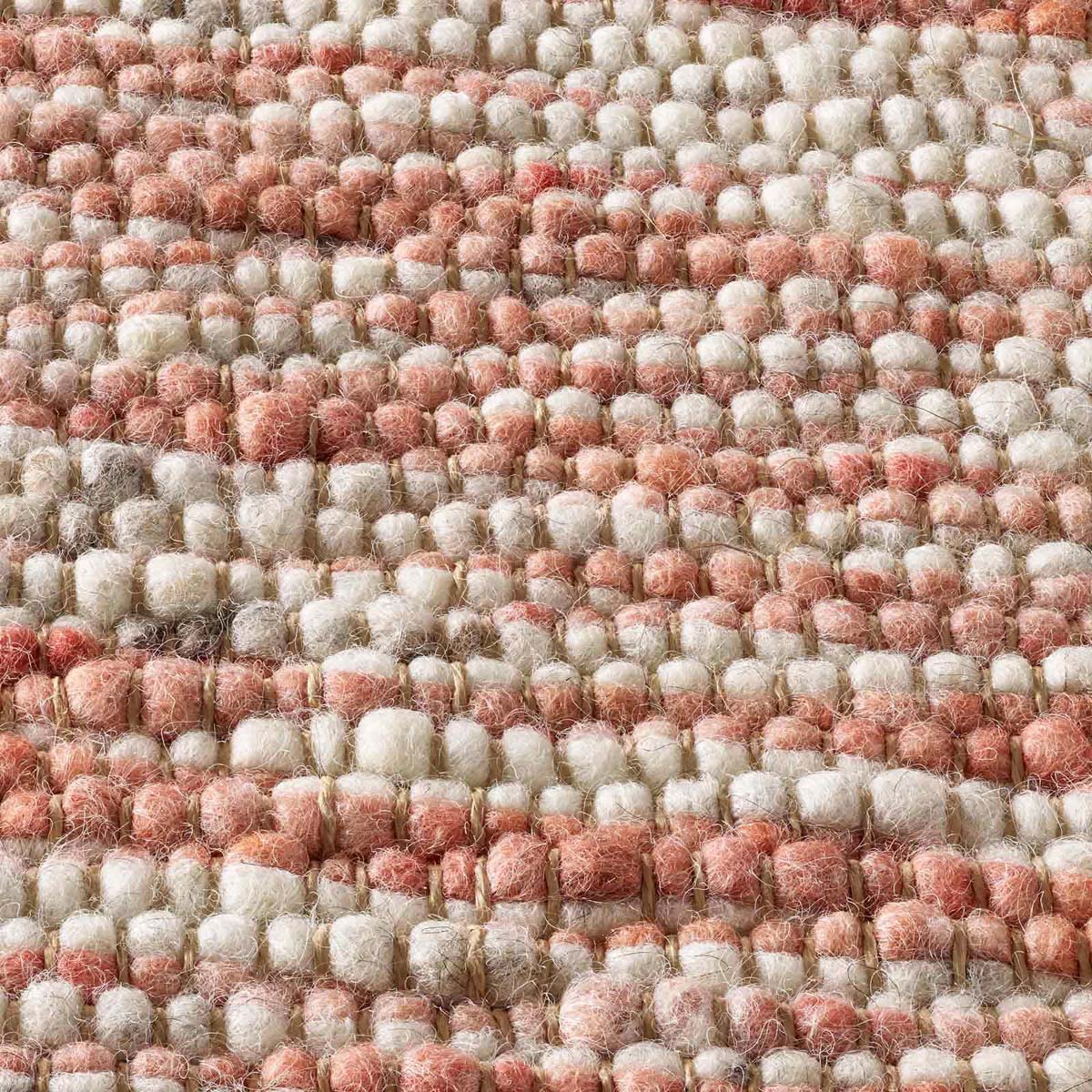 Alfombra de lana - Kaia Rojo/Crema Alfombra de lana - Kaia Rojo/Crema