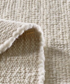 Alfombra de lana - Bokn Blanco