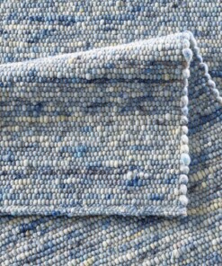 Alfombra de lana - Lundr Azul Alfombra de lana - Lundr Azul