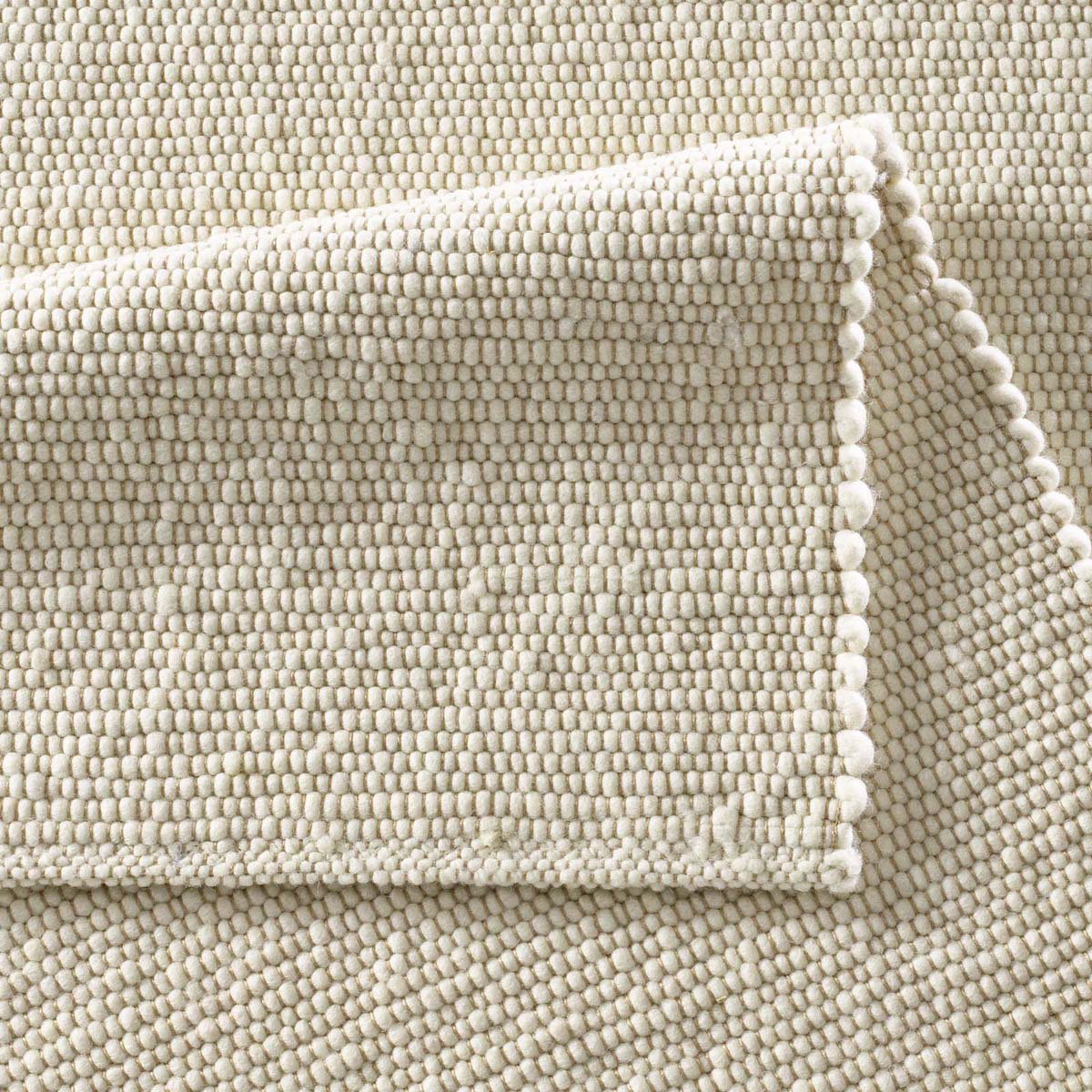 Alfombra de lana - Lundr Blanco Alfombra de lana - Lundr Blanco