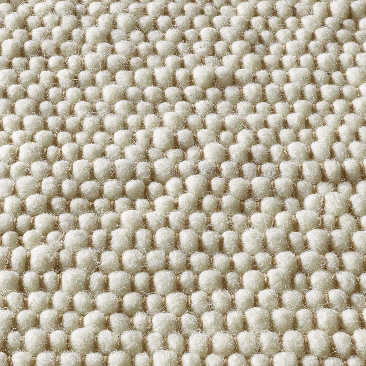 Alfombra de lana - Lundr Blanco Alfombra de lana - Lundr Blanco