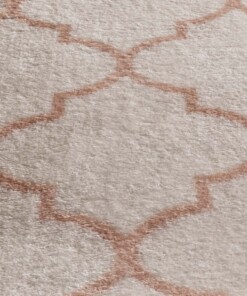 Alfombra lavable - Trellis Blanco/Rosa Alfombra lavable - Trellis Blanco/Rosa