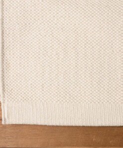 Alfombra de algodón - Svelvik Blanco - close up, thumbnail