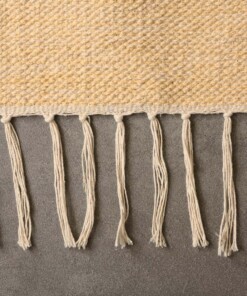 Alfombra Boho - Cueva Amarillo/Beige - close up, thumbnail Alfombra Boho - Cueva Amarillo/Beige - close up, thumbnail