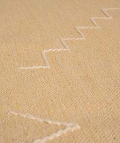 Alfombra Boho - Cueva Amarillo/Beige - close up, thumbnail Alfombra Boho - Cueva Amarillo/Beige - close up, thumbnail