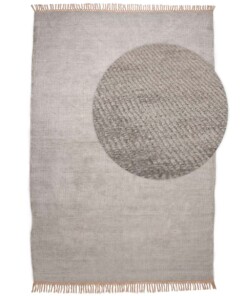 Alfombra de viscosa - Gem Gris - overzicht