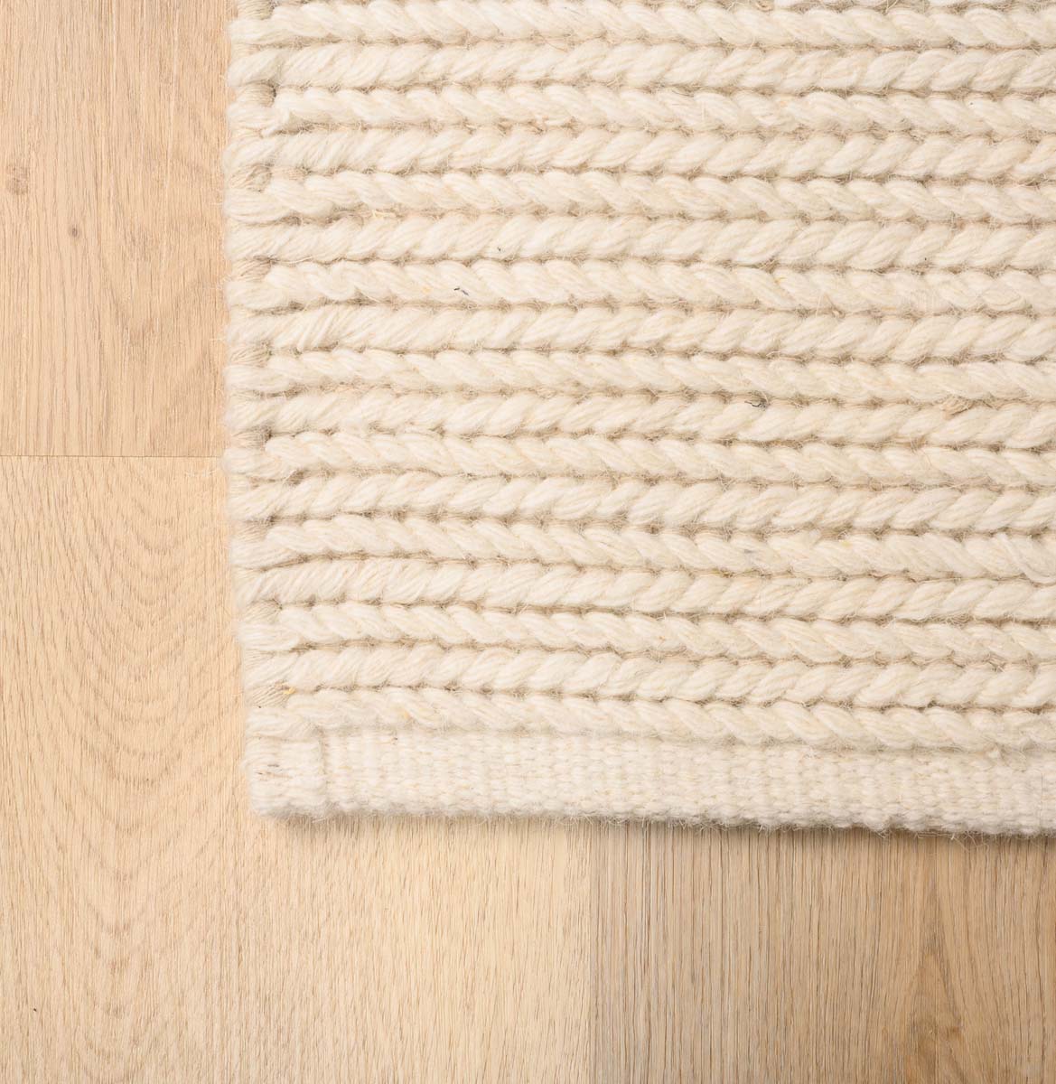 Alfombra de lana - Narvik Blanco - close up Alfombra de lana - Narvik Blanco - close up