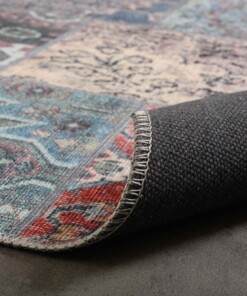 Alfombra patchwork - Fade Dreamer Multicolor - close up vouw, thumbnail