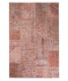 Alfombra patchwork - Fade Heritage Beige/Terracota - overzicht boven, thumbnail