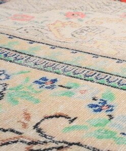 Alfombra patchwork - Fade Heritage Multicolor - close up materiaal, thumbnail