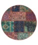 Alfombra redonda patchwork - Fade No.1 Multicolor - overzicht boven, thumbnail