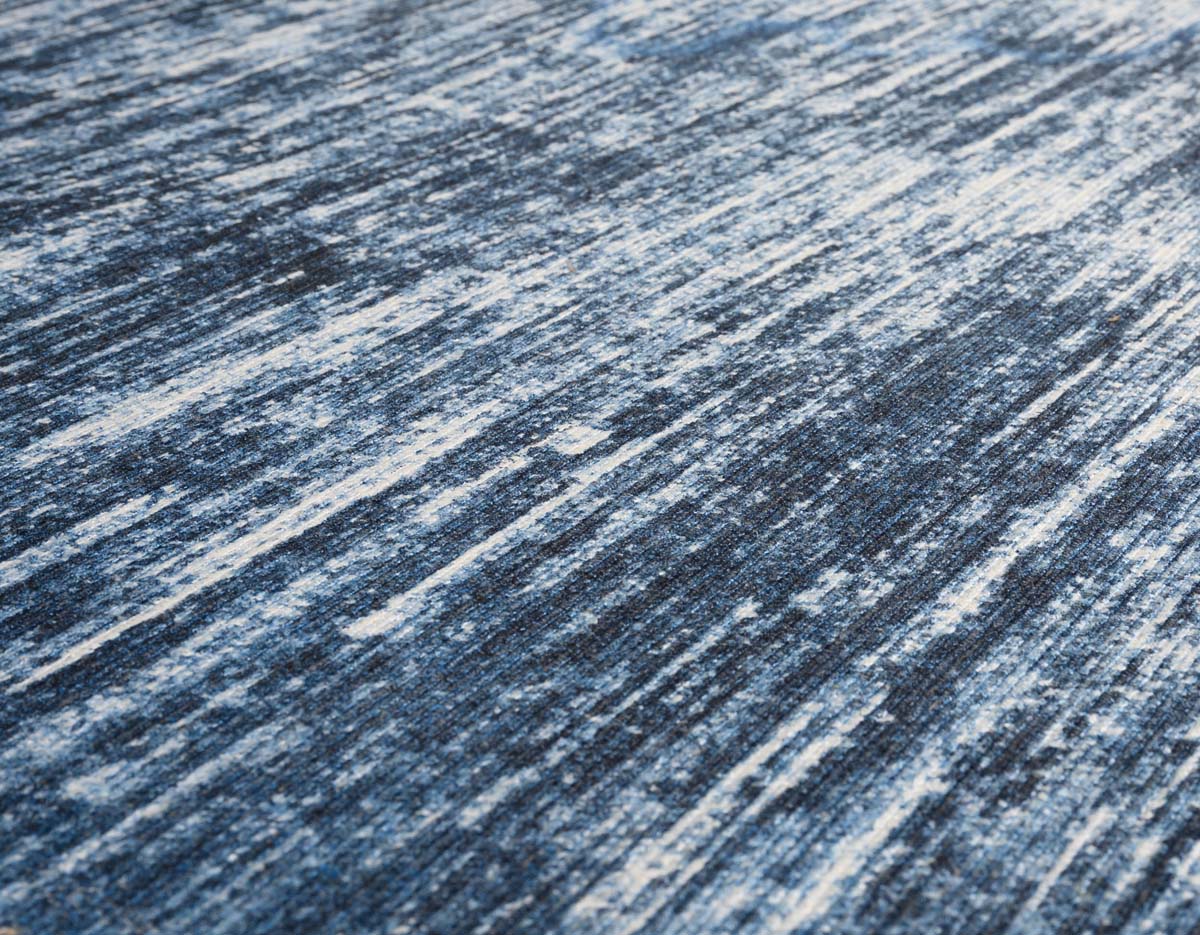 Alfombra vintage - Fade Blend Azul - close up materiaal Alfombra vintage - Fade Blend Azul - close up materiaal