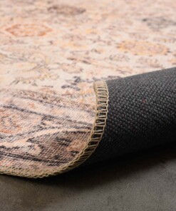 Alfombra vintage - Fade Charm Beige - close up vouw, thumbnail Alfombra vintage - Fade Charm Beige - close up vouw, thumbnail