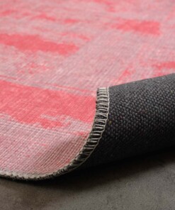 Alfombra vintage - Fade Mystic Rosa - close up vouw, thumbnail