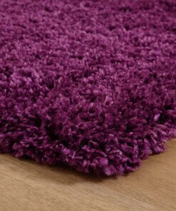 Alfombra cuadrada de pelo largo - Cozy Shaggy Violeta Alfombra cuadrada de pelo largo - Cozy Shaggy Violeta