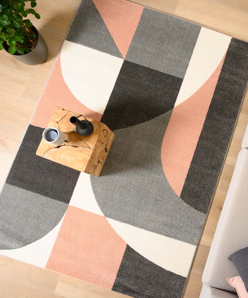 Alfombra pasillo abstracto - Aria rosa Alfombra pasillo abstracto - Aria rosa